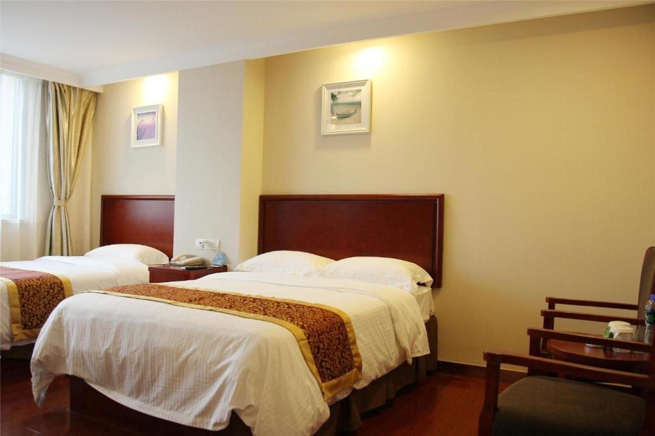 Greentree Inn Jiangsu Taizhou Jingjiang Bus Station Express Hotel Екстер'єр фото